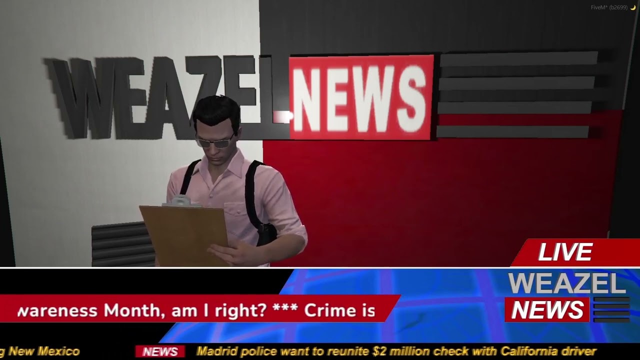 Weazel News Report: Toxins in the Water! | Connect Roleplay