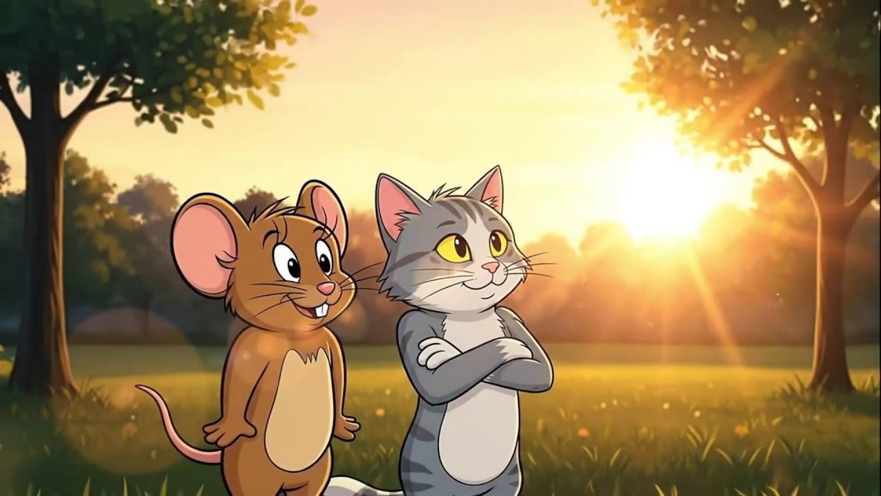 Squirrel Befriends Wild Fox | Cute Kids Animation