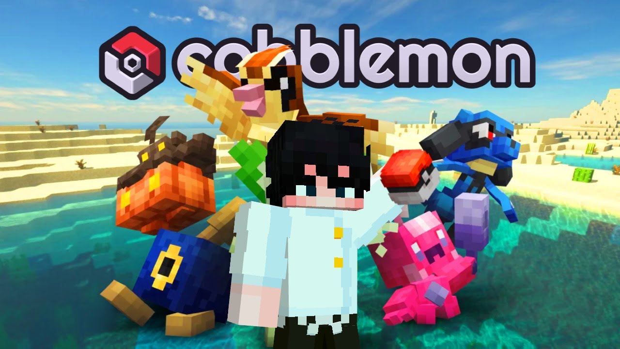 “Começando a Aventura Pokémon no Minecraft! 🗺️ | Cobblemon #1”