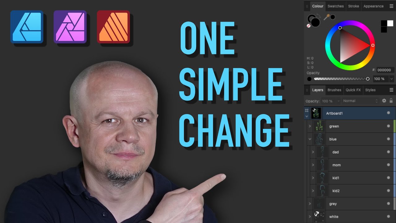 How to Keep Your Layers Panel in Order - Affinity V2
