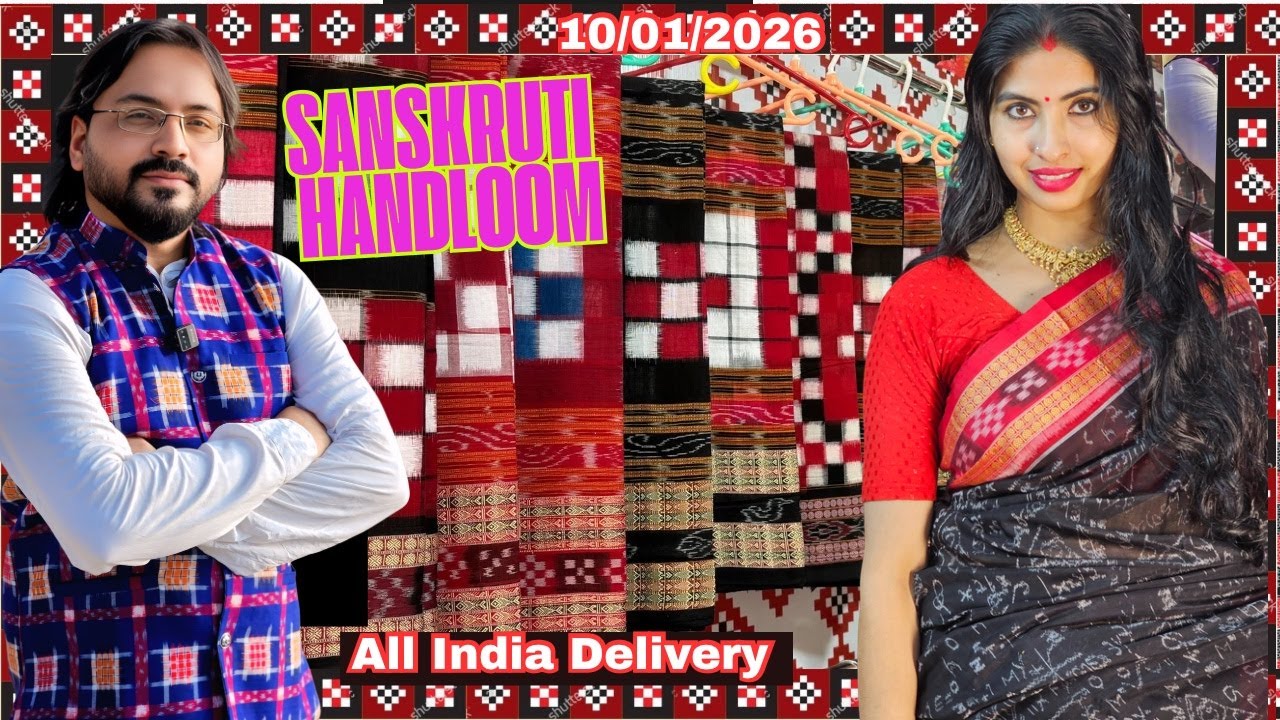 Best Handloom Saree Collection | Sanskruti Handloom | Authentic Odisha Weaves📌