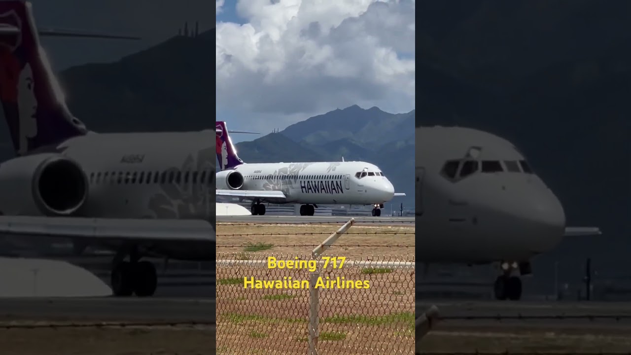 Boeing 717 Hawaiian Airlines (Honolulu)