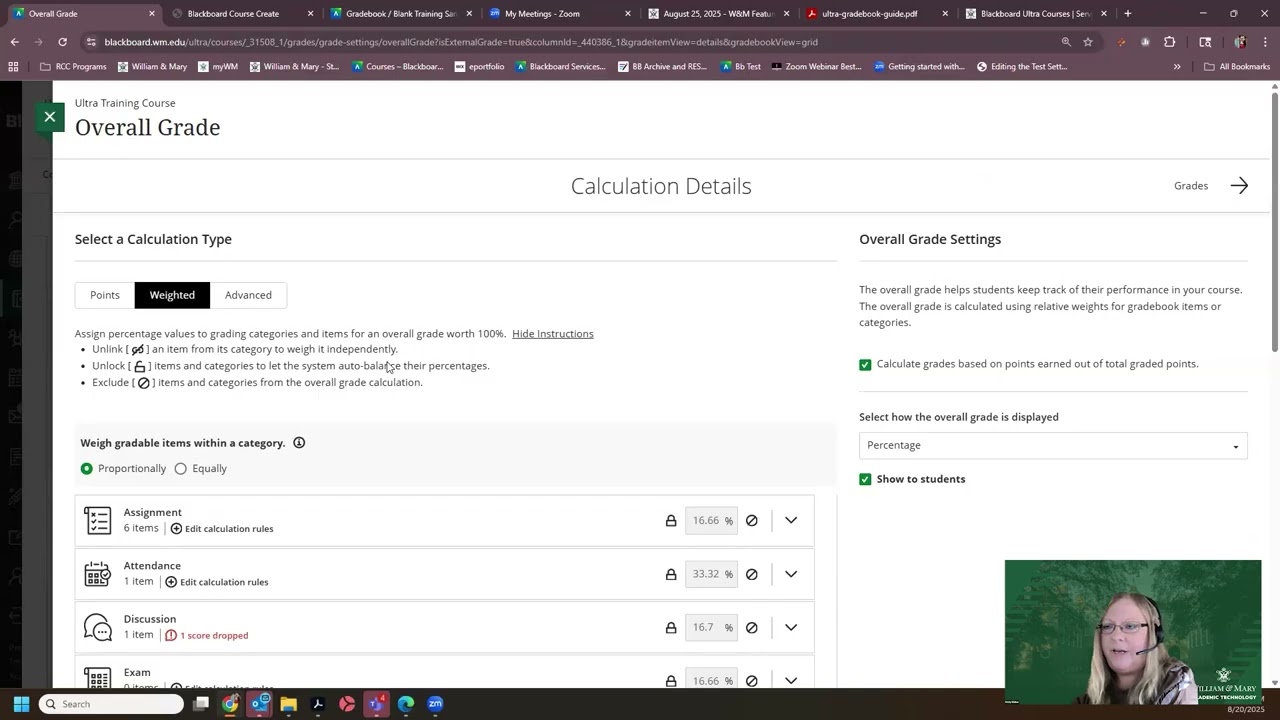 Taming Blackboard Gradebook 2