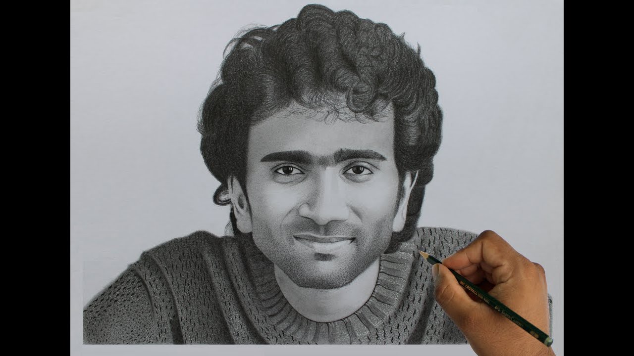Pradeep Ranganathan Drawing | Easy Step-by-Step Drawing Tutorial
