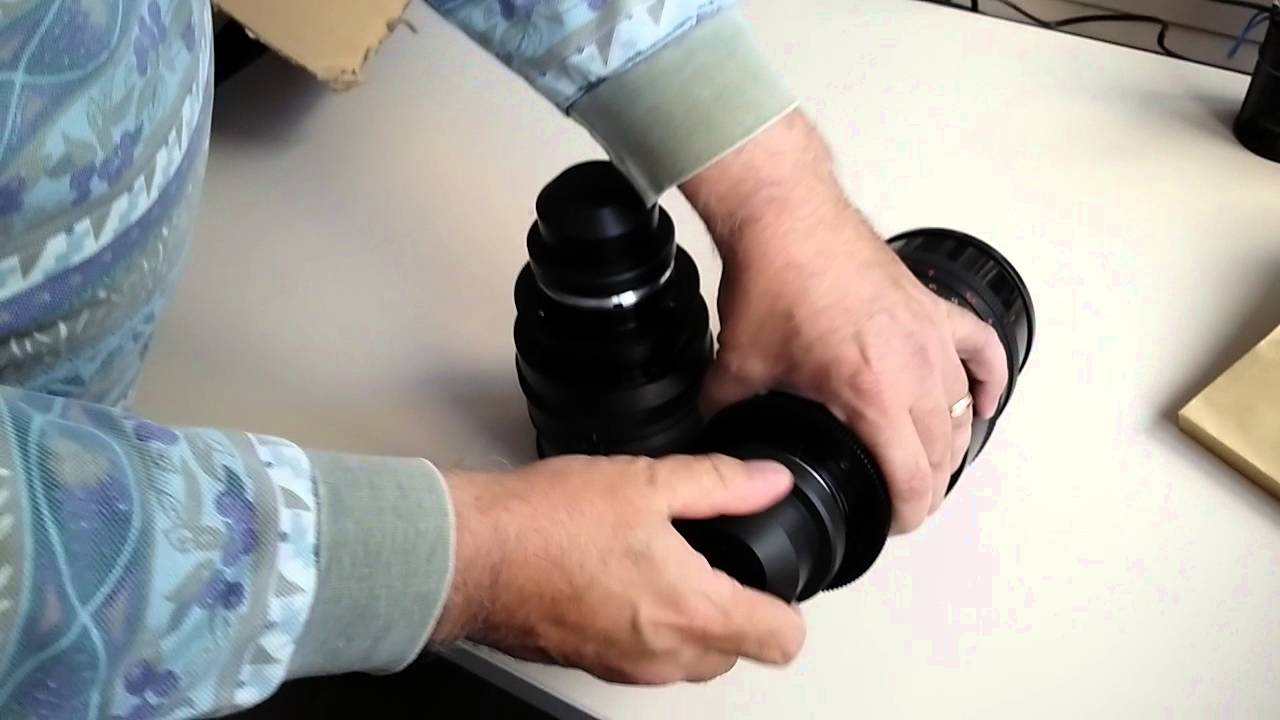 Damaged lens video