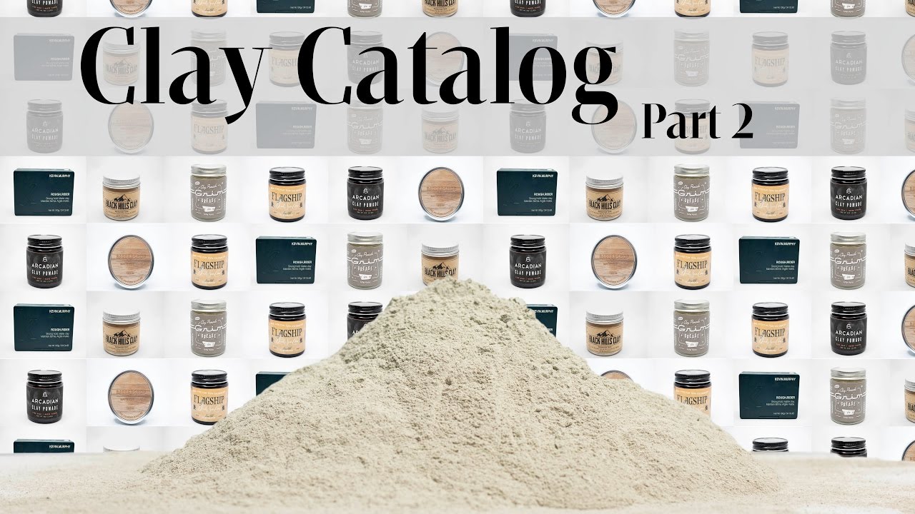 Men's Hair Products: Clay Catalog Part 2 I Clay Pomade Demo and Review
