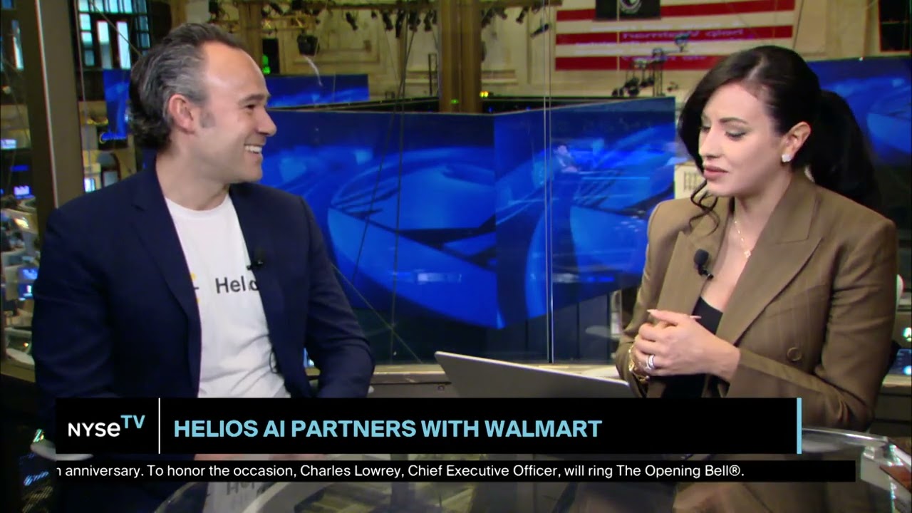 Francisco Martin Rayo, CEO at Helios AI Joins NYSE TV Live