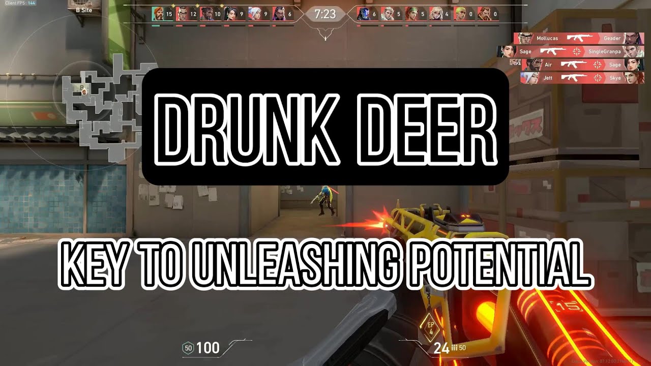 Turn on the DrunkDeer 