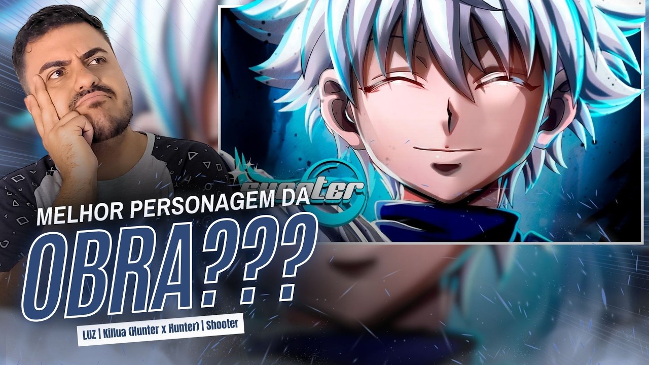 (REACT) LUZ | Killua (Hunter x Hunter) | Shooter - GOSTO DEMAIS DESSE PERSONAGEM