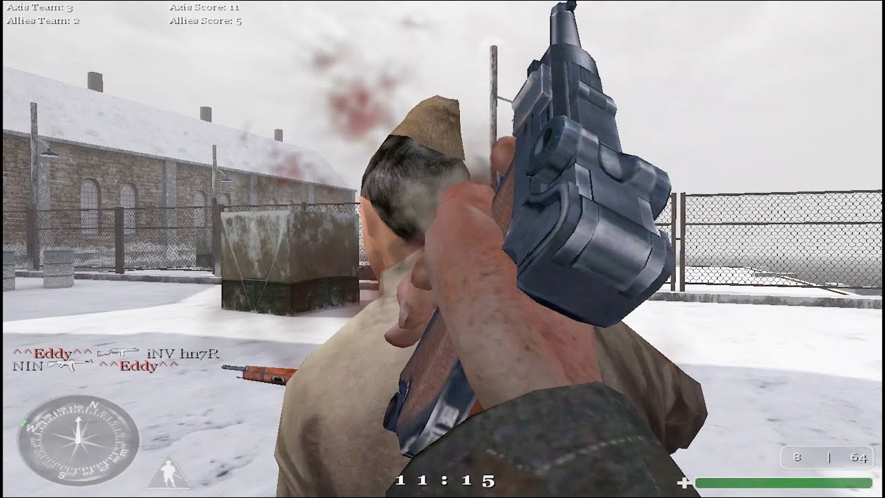 Call of Duty 1 Multiplayer #4 Gameplays of Railyard, Brécourt, Carentan And Harbor