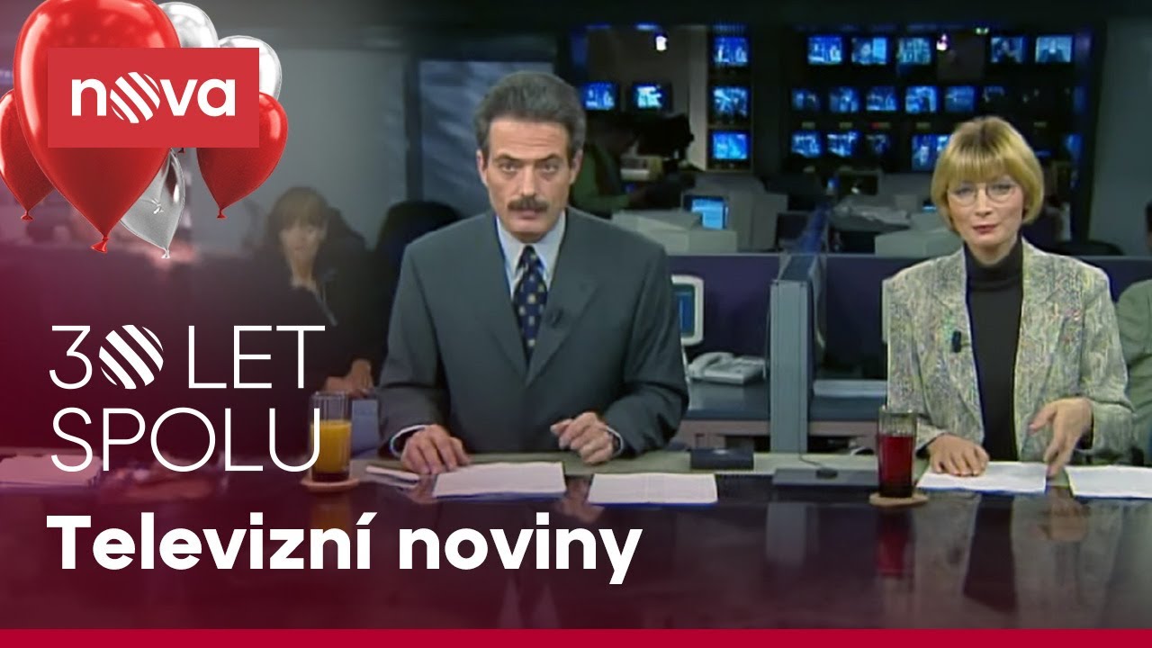 Pamatujete na všechny moderátory Televizních novin? I Nova