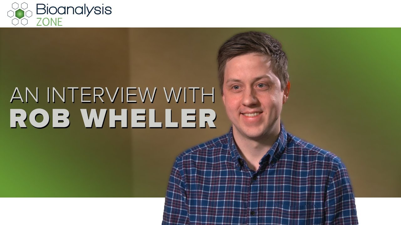 The challenges of large molecule bioanalysis by LC&ndash;MS: an interview with Rob Wheller