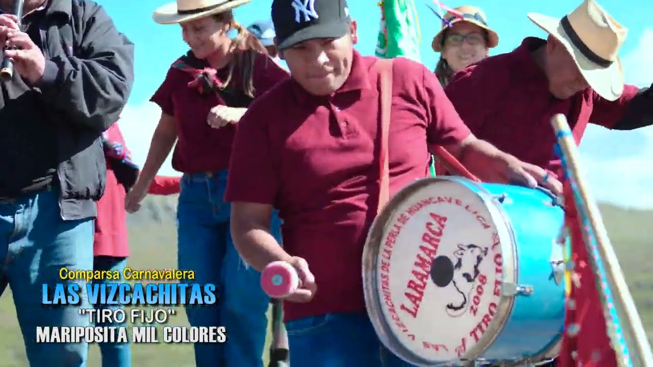 VIZCACHITAS DE LARAMARCA - MARIPOSITA MIL COLORES 