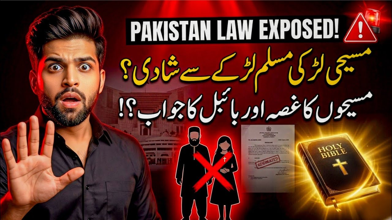 Masihi Larkiyon Ki Shaadi Muslim Se | Pakistani Court Exposed! | Masihi Ka Gussa Aur Bible