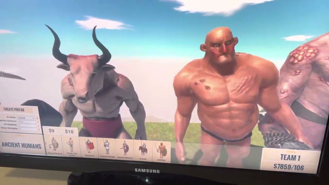 Animal Revolt Battle Simulator Size Comparison A.R.B.S