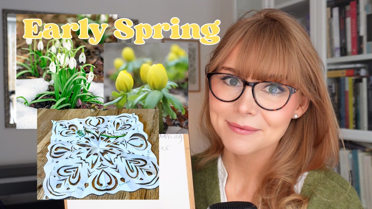 ASMR Learn Danish 🌷 Early Spring Vocabulary in Denmark 🇩🇰 | Soft Spoken & Writing Sounds