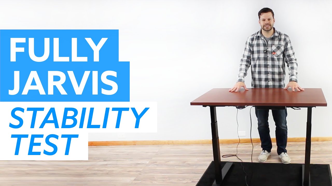 Jarvis Desk Stability Test - Adjustable Height Desk Wobble and Rocking Test