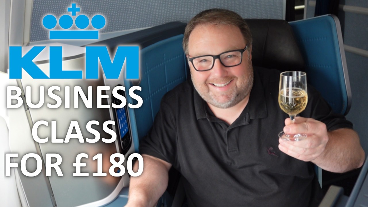 KLM Business Class for £180 | Experience the Full Service (ALL CASH)