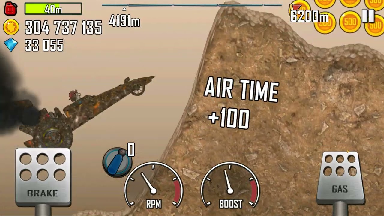 Hill Climb Racing Dragster + Mudpool 4888 WR