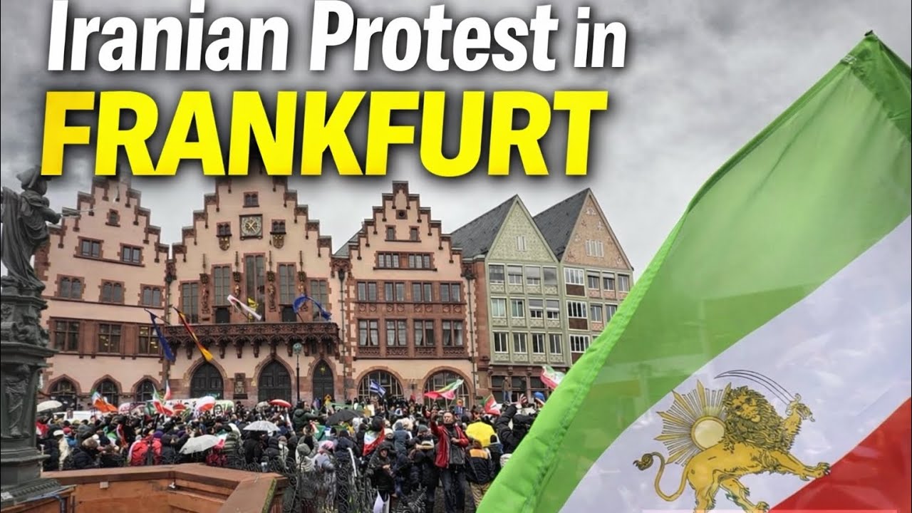 Iranian Protest in Frankfurt | Real Footage