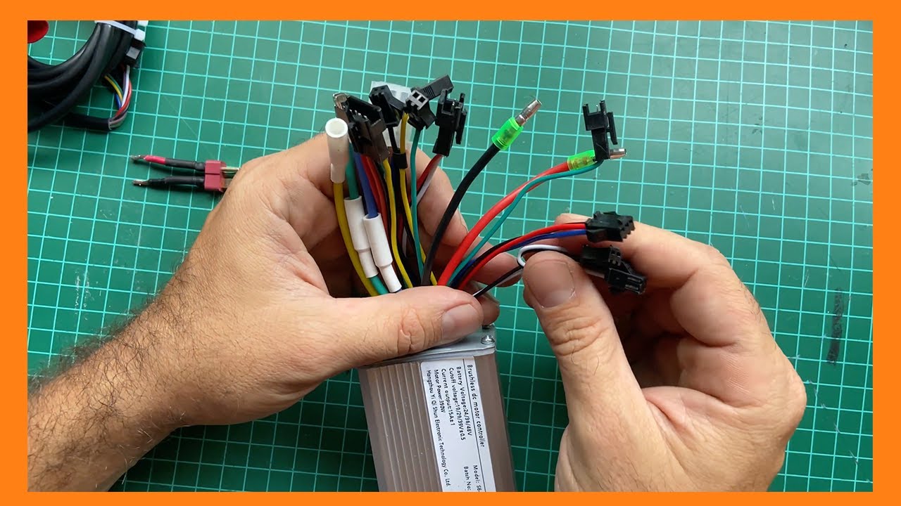 COMO REPARAR UNA BICICLETA ELECTRICA | PARA QUE SIRVE CADA CABLE DEL CONTROLADOR⚡🚴🏼‍♀️