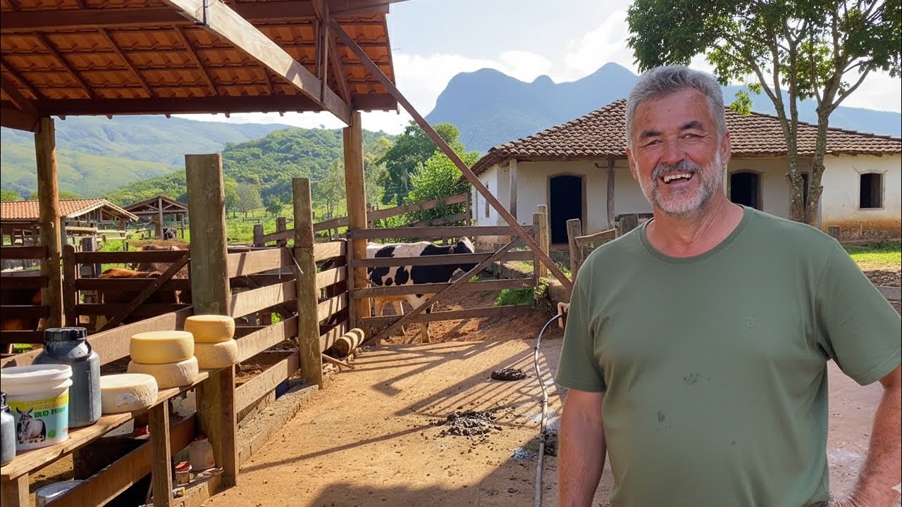 CANSADO DA CIDADE ELE VENDEU A EMPRESA E SE MUDOU PRO SÍTIO