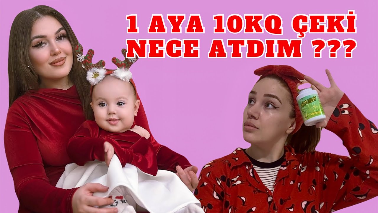1 AYDA 10 KİLO NECE VERDİM 😱 KİLO VERERKEN NELER OLAR NELER OLMAZ 😍