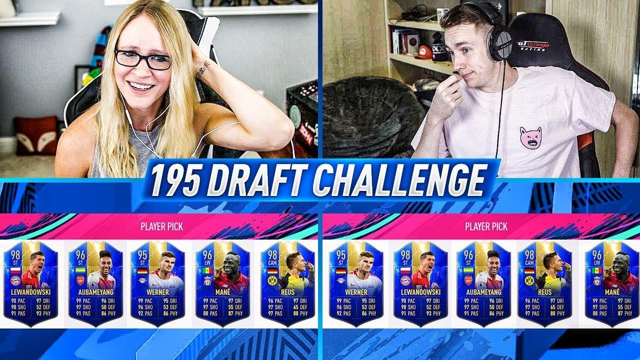 195 RATED FUT DRAFT SHOWDOWN vs Miniminter!! FIFA 19 Ultimate Team