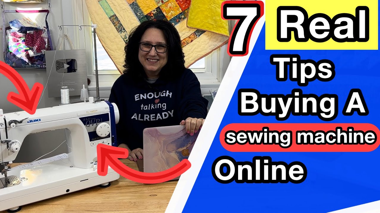 🔥7 Tips Before Buying A Sewing Machine Online ~ Juki TL18 QVP