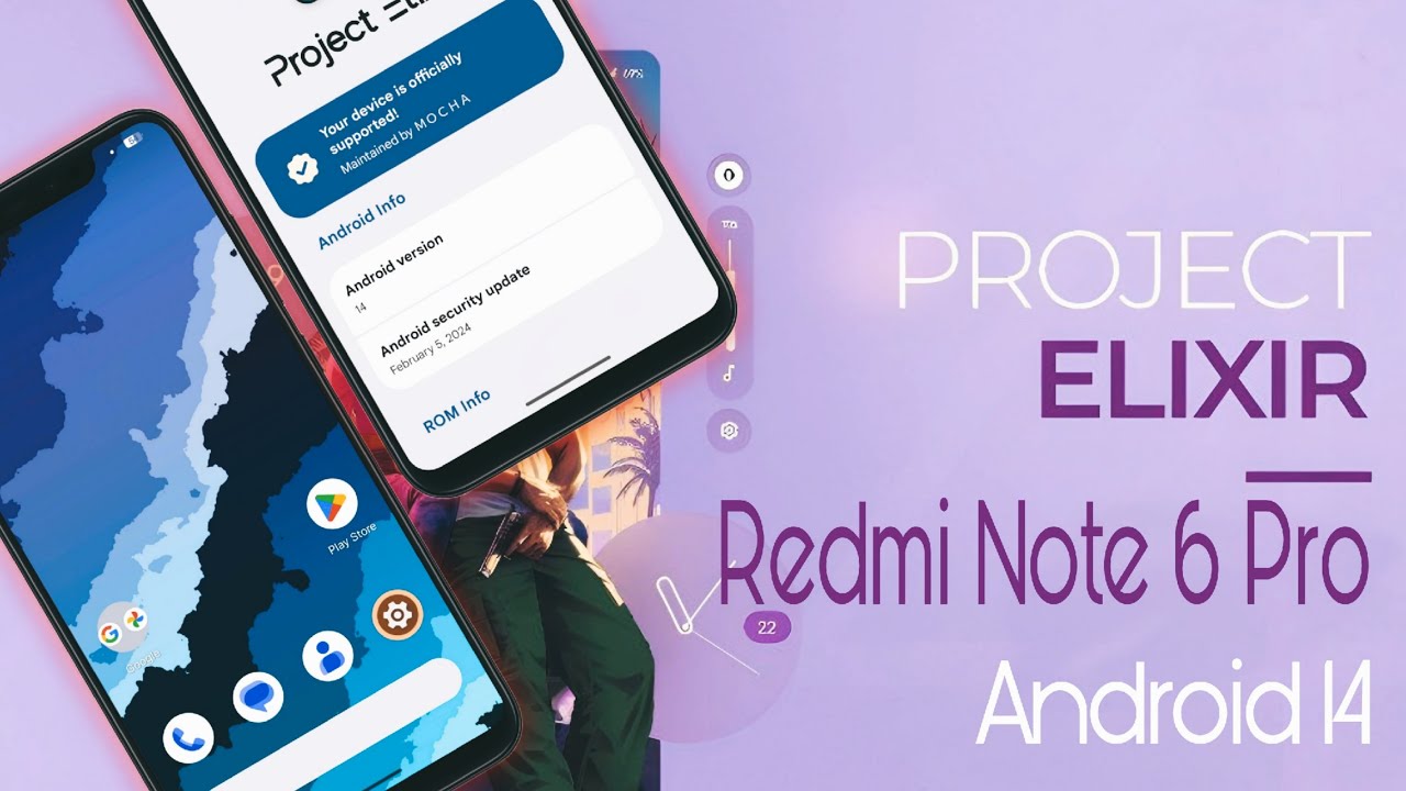 Project Elixir 4.1 for Redmi Note 6 Pro - Android 14 - Detailed Review - Xiaomi - MI - RandomRepairs