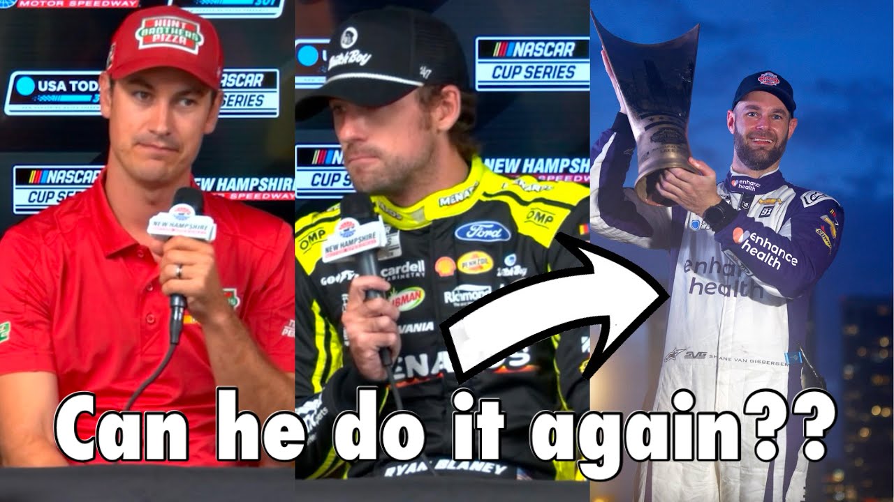 Blaney, Logano on Shane van Gisbergen: 