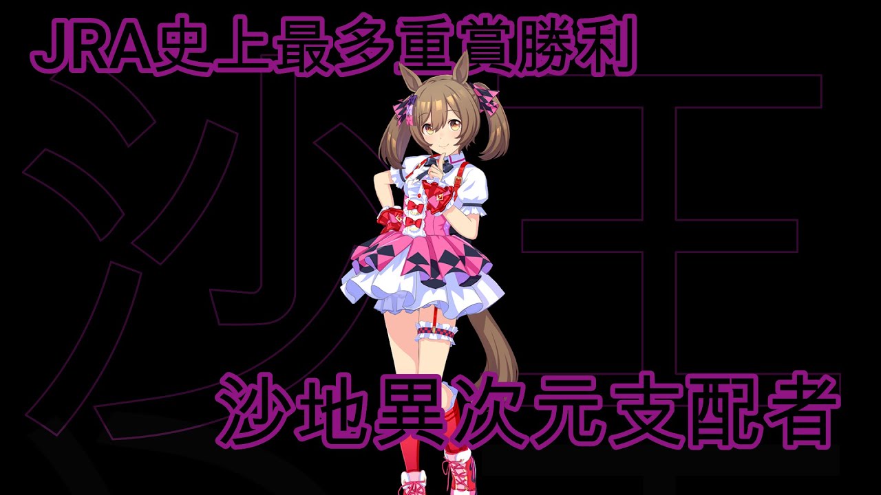 [囧然系毒拎] 沙地上的轉生最強逃亡者! 賽馬娘偶像醒目飛鷹原型介紹!(廣東話講馬娘)