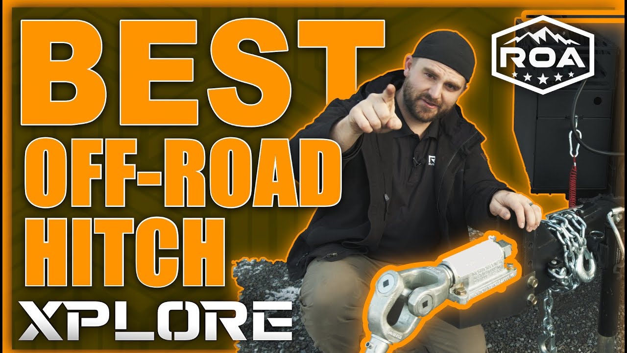 BEST Hitch for off road trailers. off-road UPGRADE! McHitch ROA (2022) 4k Rvs of America Xplore