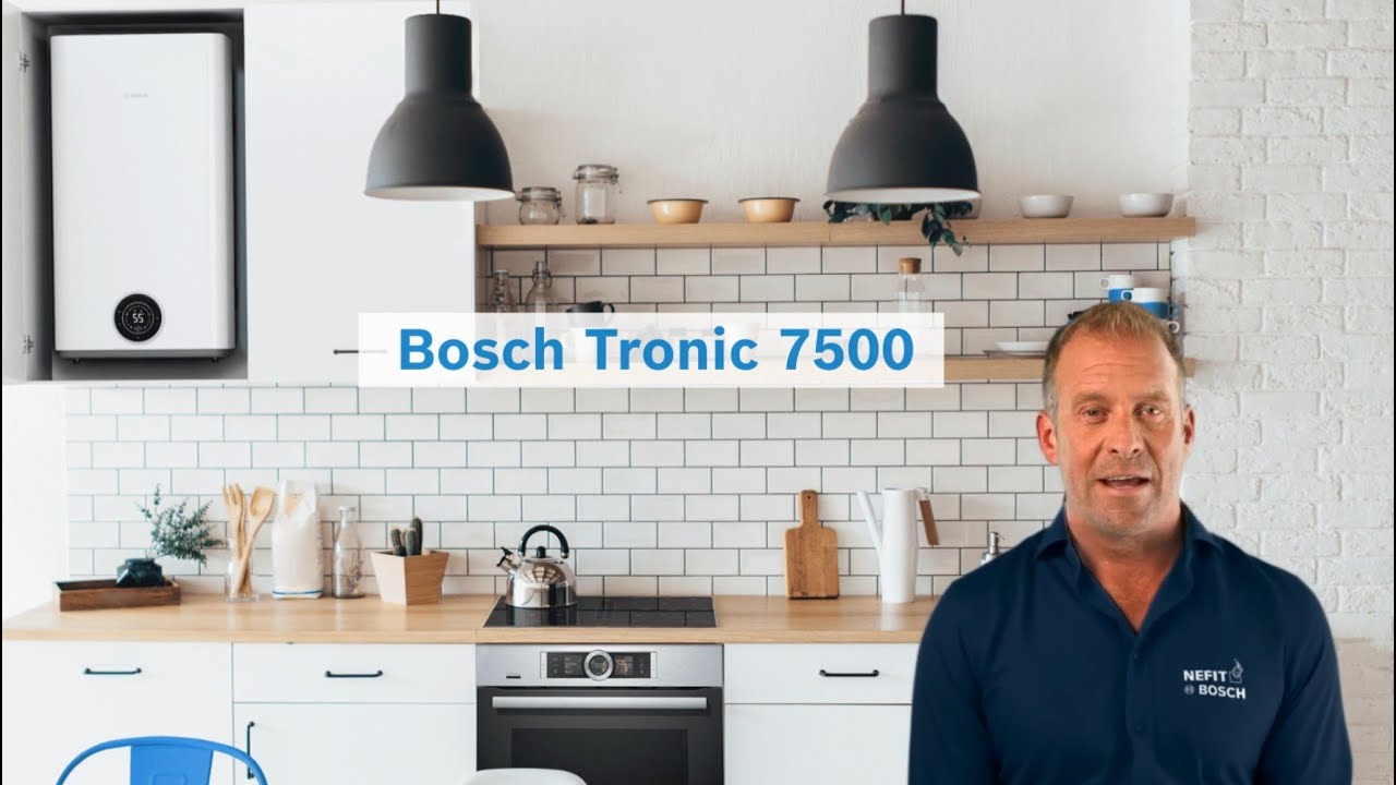 De Bosch Tronic 7500 warmwaterboilers - Slim, compact, opslaan zonnestroom