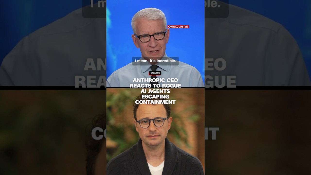 Exclusive: Anthropic CEO reacts to rogue AI agents escaping containment