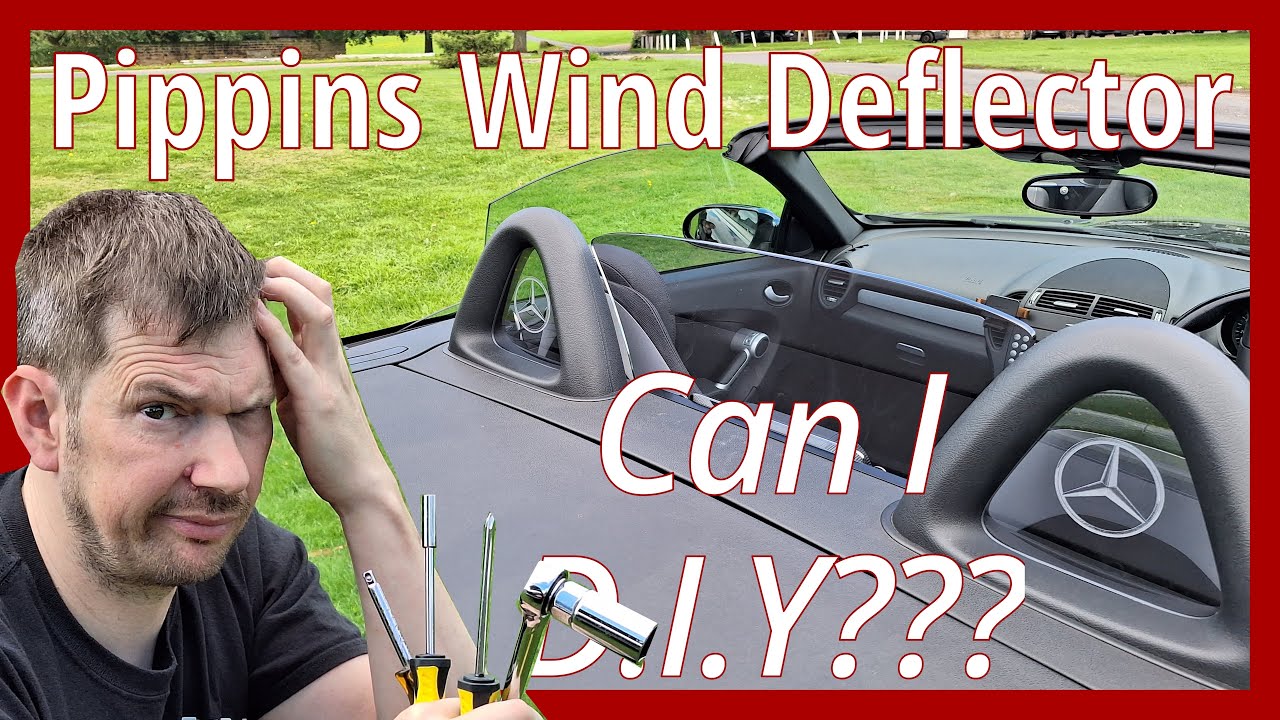 Issues fitting my Pippens wind deflector to a Mercedes SLK