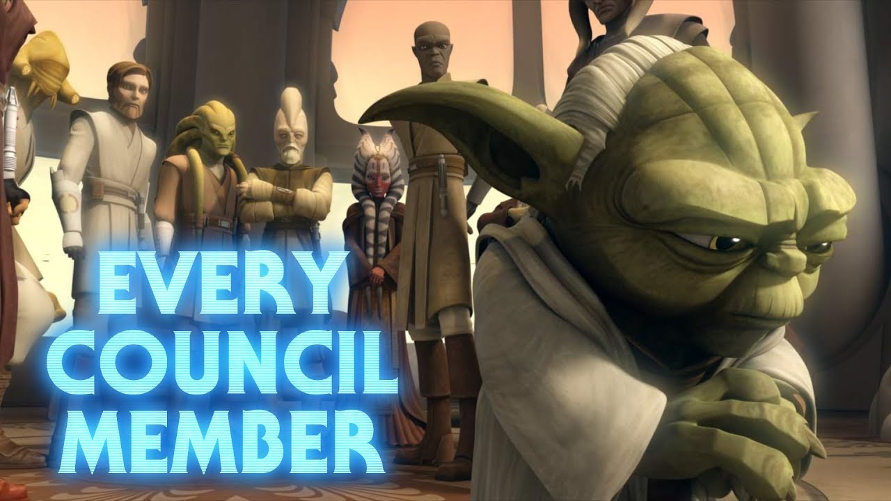 Every Jedi Council Member in Star Wars Canon
