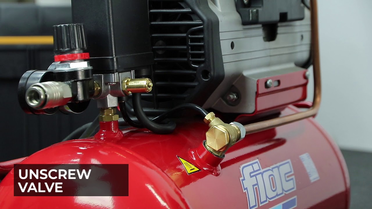 05 Fiac XS Super Silent - air filter and chack valve replacement