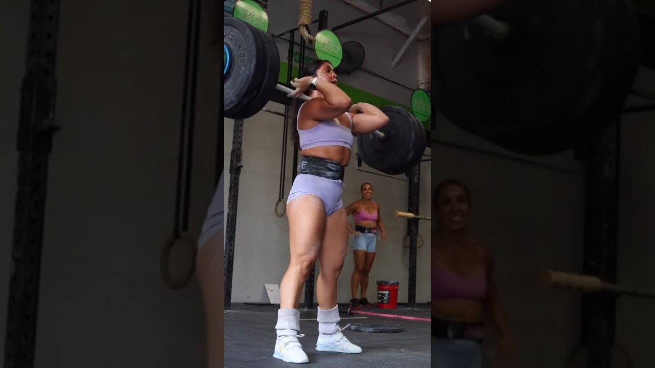 lady power 🔥Complex @230kg / boy's#fit #crossfit #Fitness #fyp #weightlifting #shortsviral #like