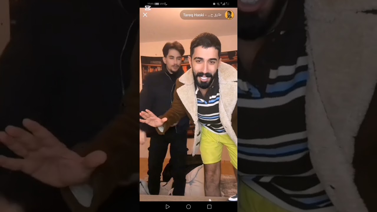 اخر لايف لوائل وطارق سوا  (سفرة طارق لسوريا) ❤🥺✨