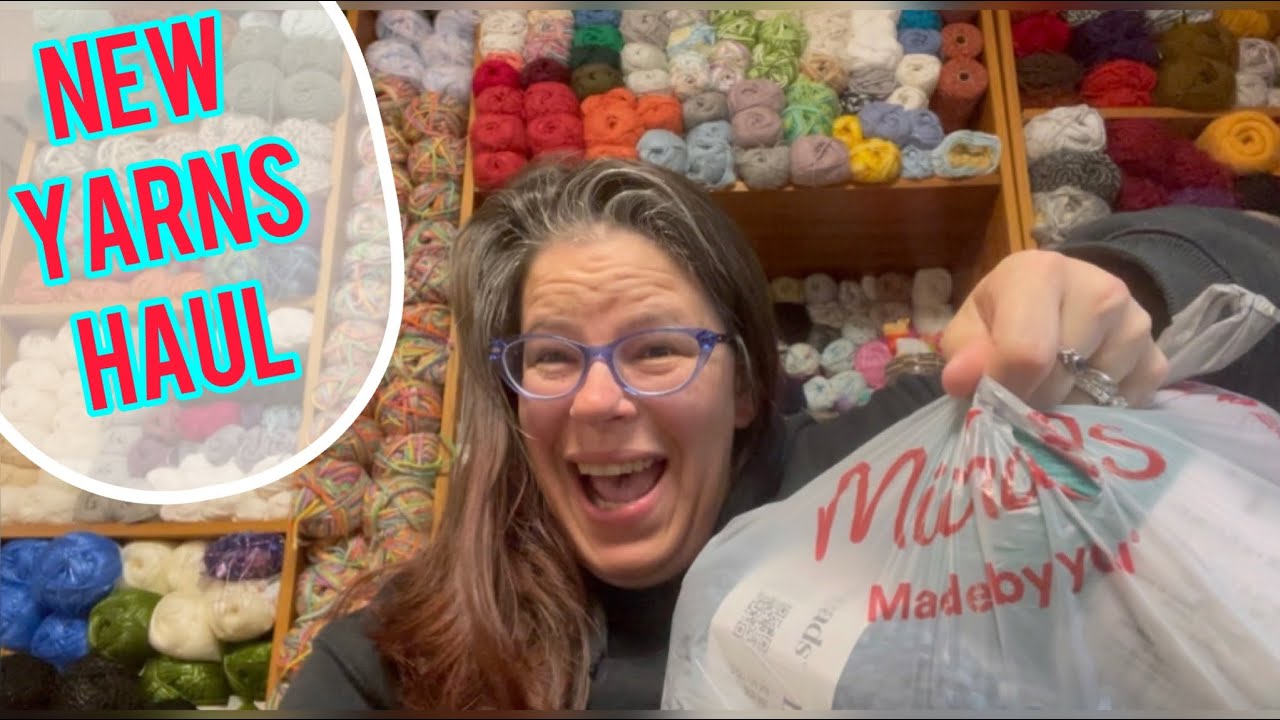 NEW Michael’s Yarn Haul!! #newyarn #yarnhaul #michaelsfinds #yarnhauls #loopsandthreads #yarnlover