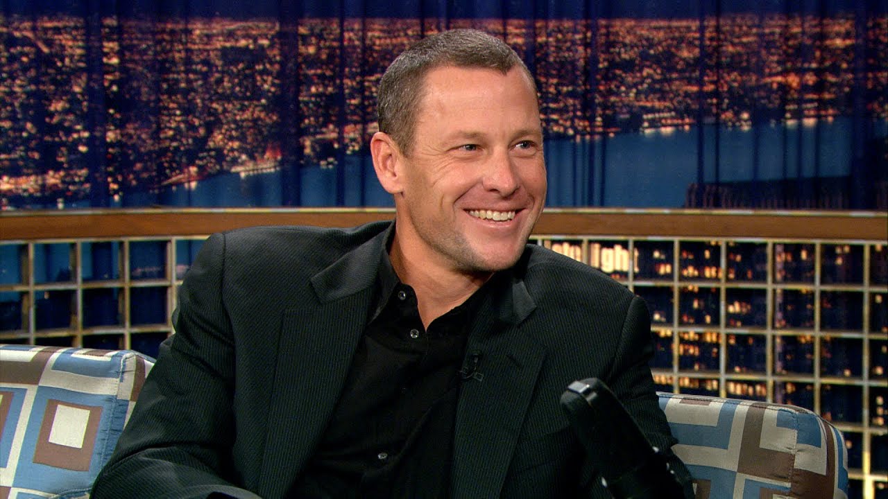 Lance Armstrong's Racing Strategies | Late Night with Conan O’Brien