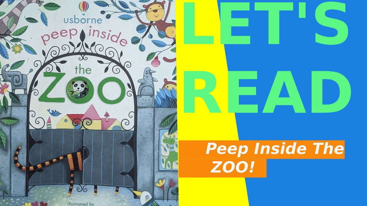 Lets Read: Peep inside the zoo #learnenglish #englishstoriesforkids #學英語