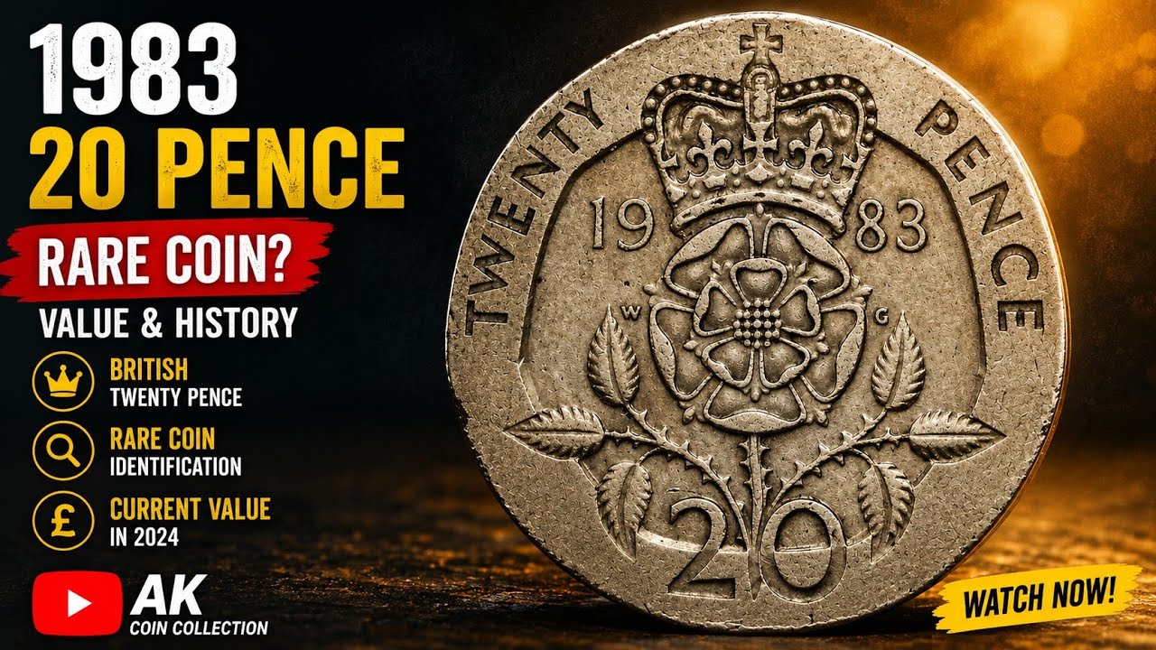 1983 UK 20 Pence Coin Value Revealed | Rare Elizabeth II Coin Worth?