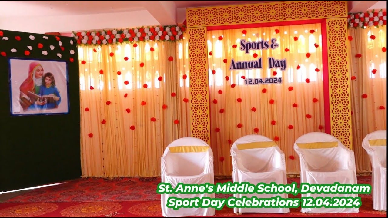 Devadanam St. Anne's School, Sports Day Celebrations | Correspondent Fr. Arokia Baskar | LifeToLove