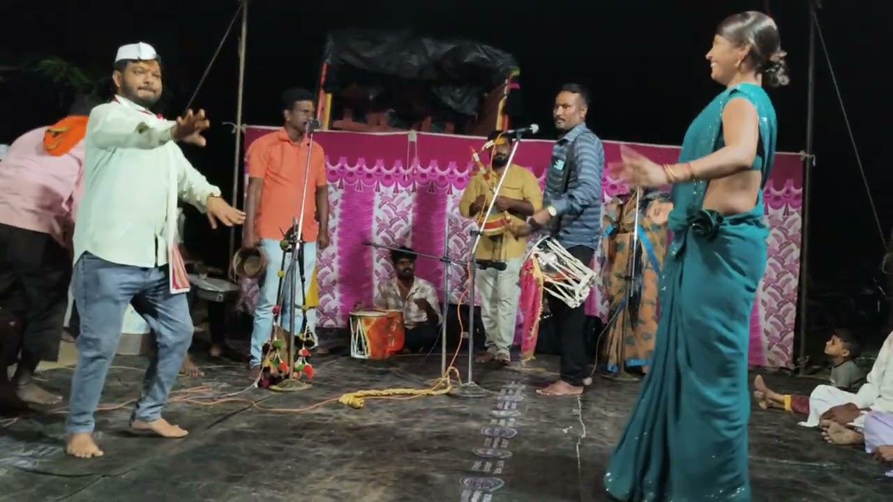 #आषाढी भंडारा वाजगाव  फुला आई माताचा भंडारा सिताराम बडगे# खूप छान डान्स केला वाजवलं पण खूप छान आहे.
