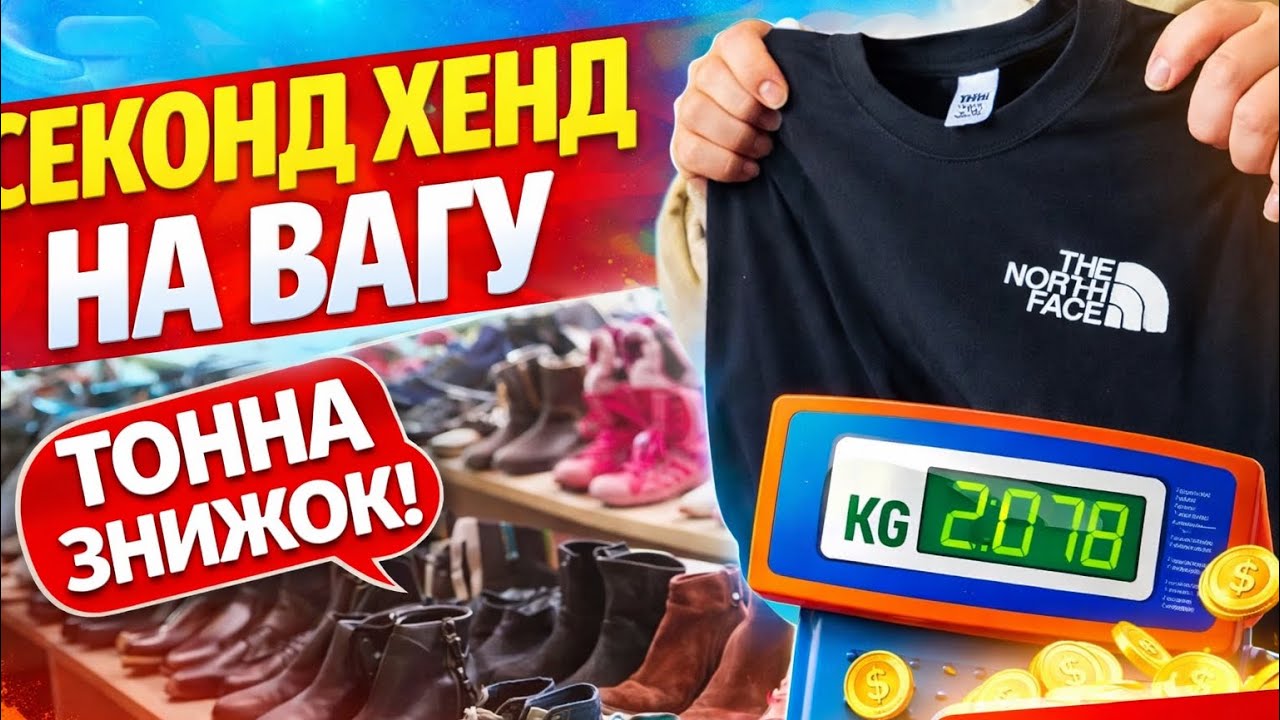 ШОПІНГ У БЛЕКАУТ: секонд-хенд на вагу, 69 грн/кг 😎