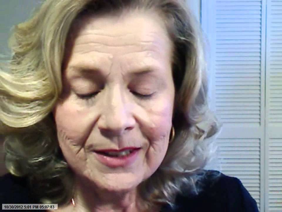 Applying lipstick that will not bleed into lip lines on mature faces