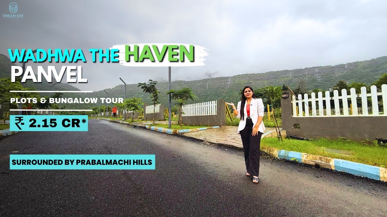 Villa & Bungalow Plots in Panvel Near Airport | Haven at Wadhwa City | Plot Tour | Prabalmachi View