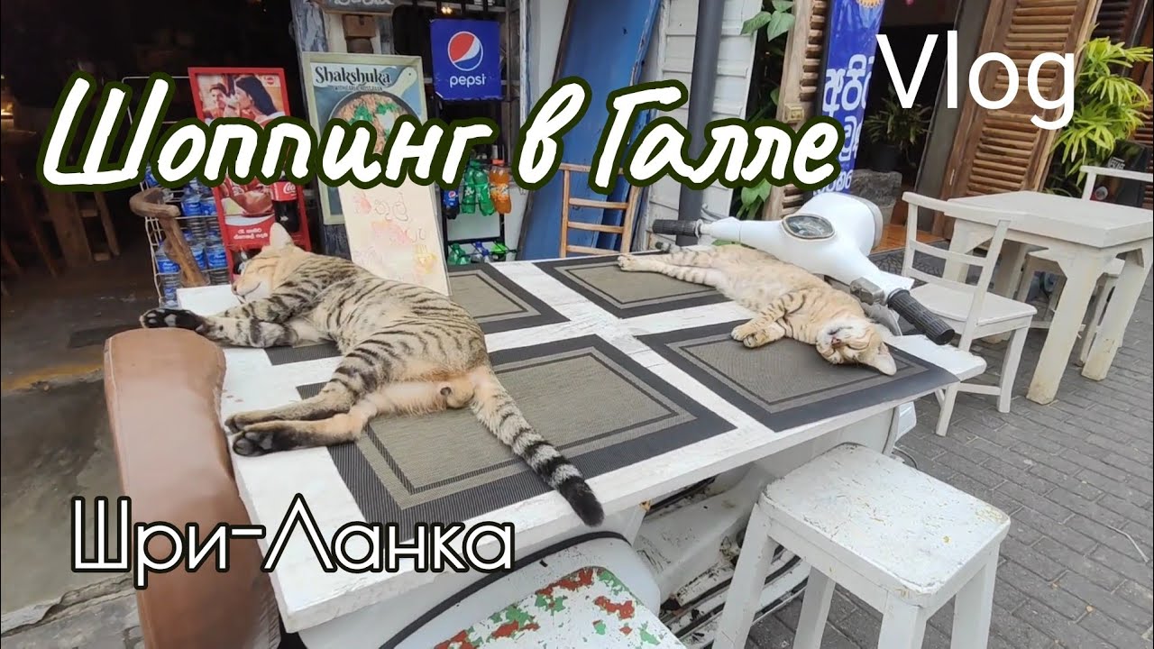 Шри-Ланка. Шоппинг. Прогулка по Галле. Овощи, фрукты и косметика Шри-ланки.